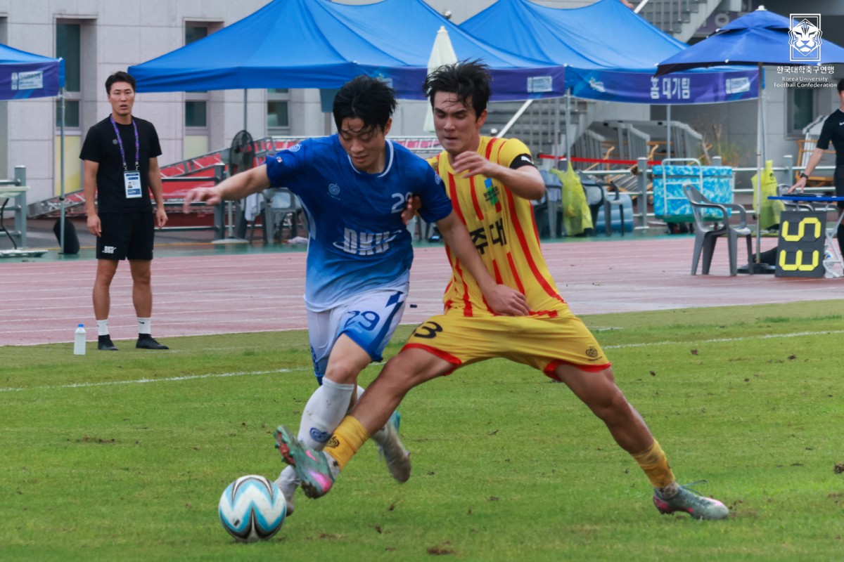 제20회 1,2학년대학축구연맹전 황가람기 결승 광주대-단국대 13