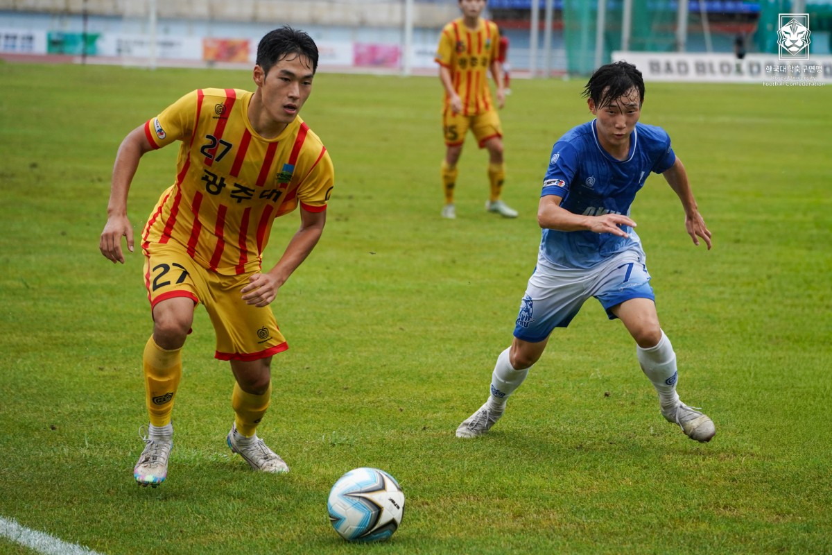 제20회 1,2학년대학축구연맹전 황가람기 결승 광주대-단국대 19