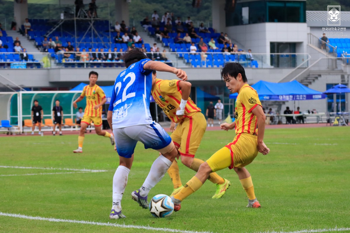 제20회 1,2학년대학축구연맹전 황가람기 결승 광주대-단국대 28