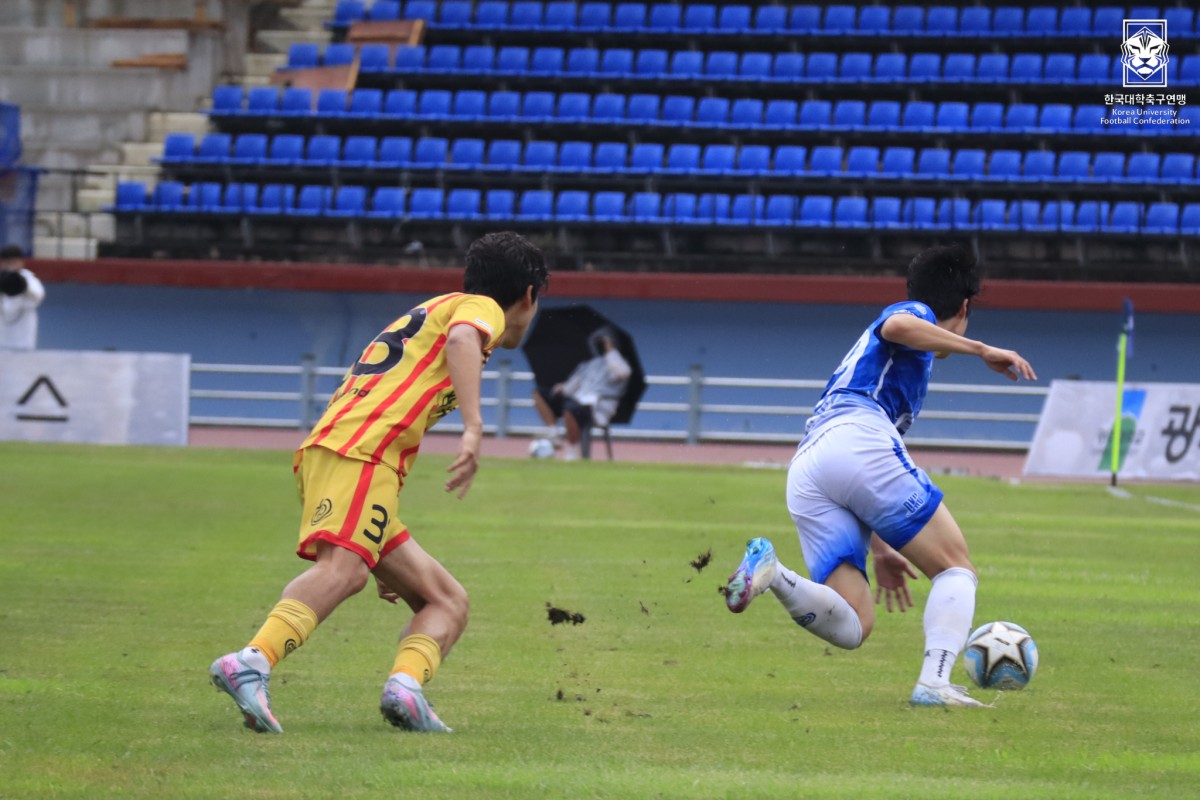 제20회 1,2학년대학축구연맹전 황가람기 결승 광주대-단국대 34