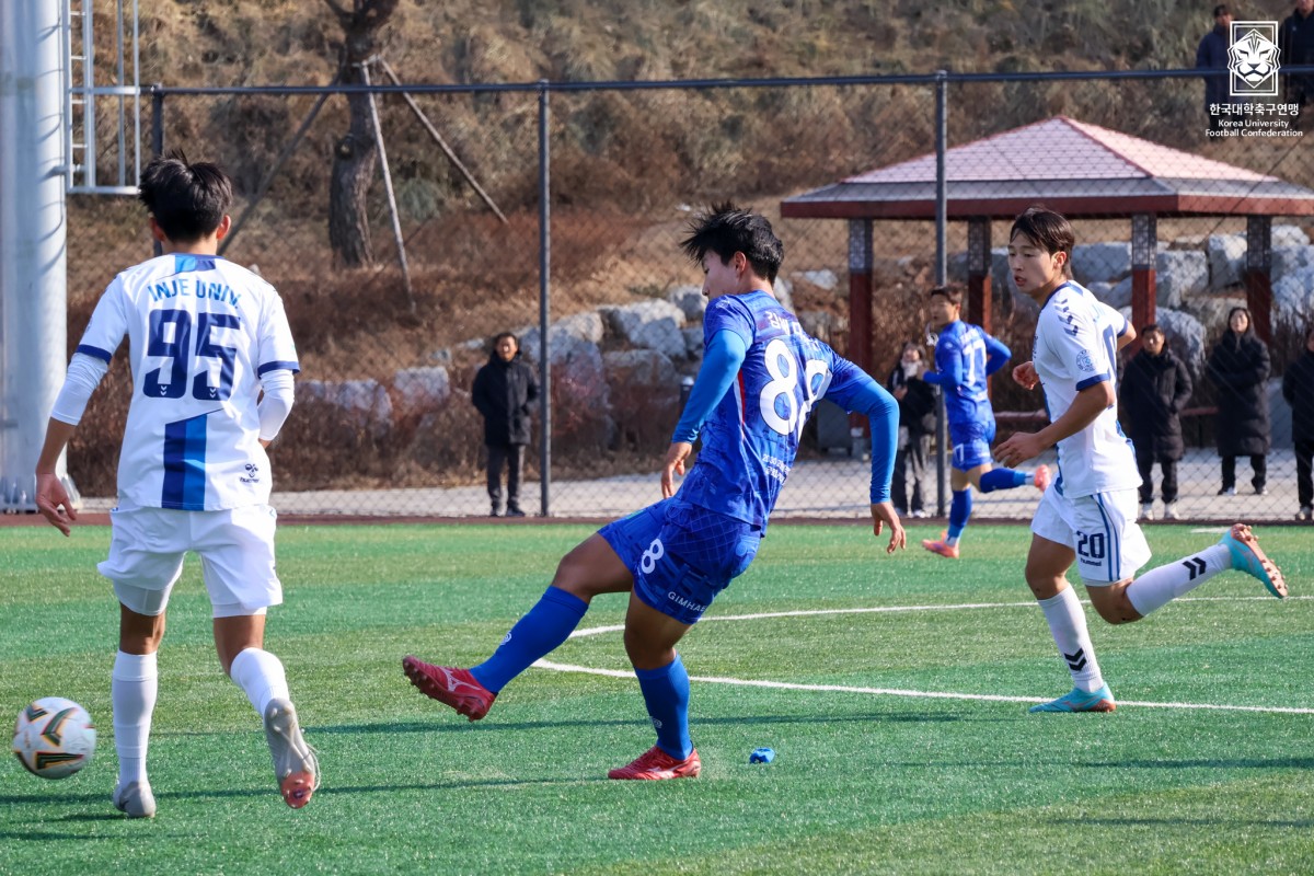 제22회 1,2학년대학축구대회 20강 김해대-인제대 16