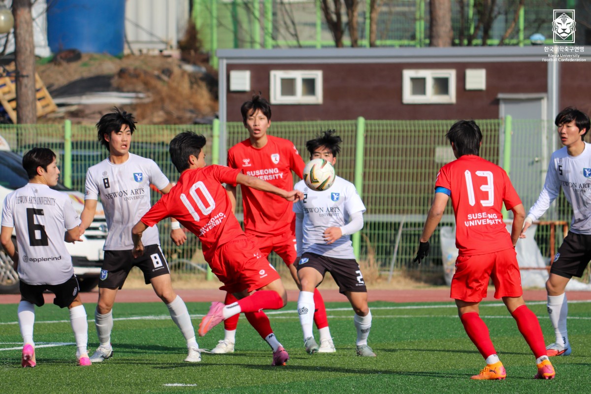 제22회 1,2학년대학축구대회 20강 수성대-예원예술대 11