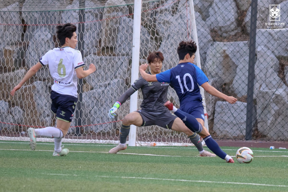 제22회 1,2학년대학축구대회 20강 동원대-전주기전대 17