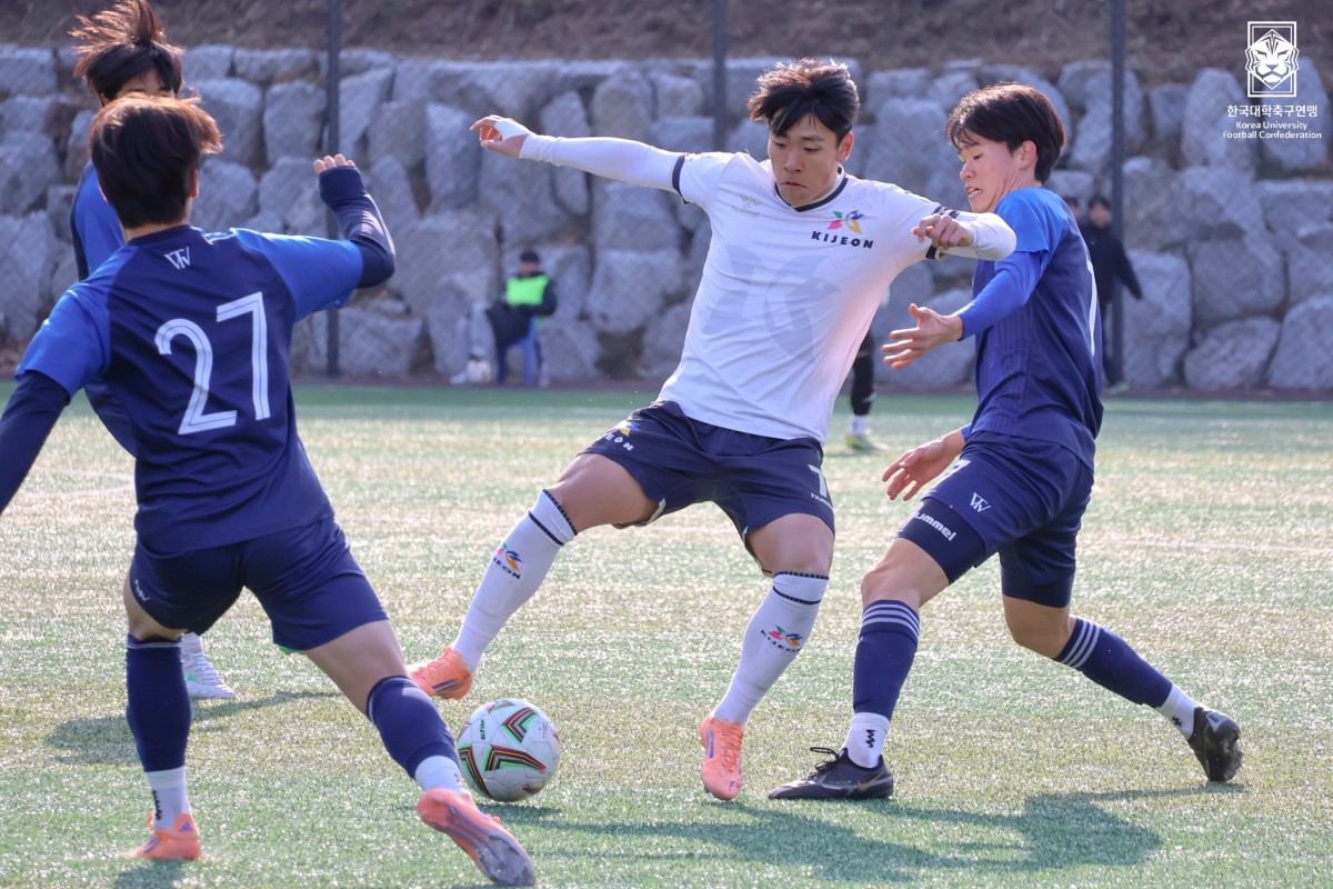 제22회 1,2학년대학축구대회 20강 동원대-전주기전대 18
