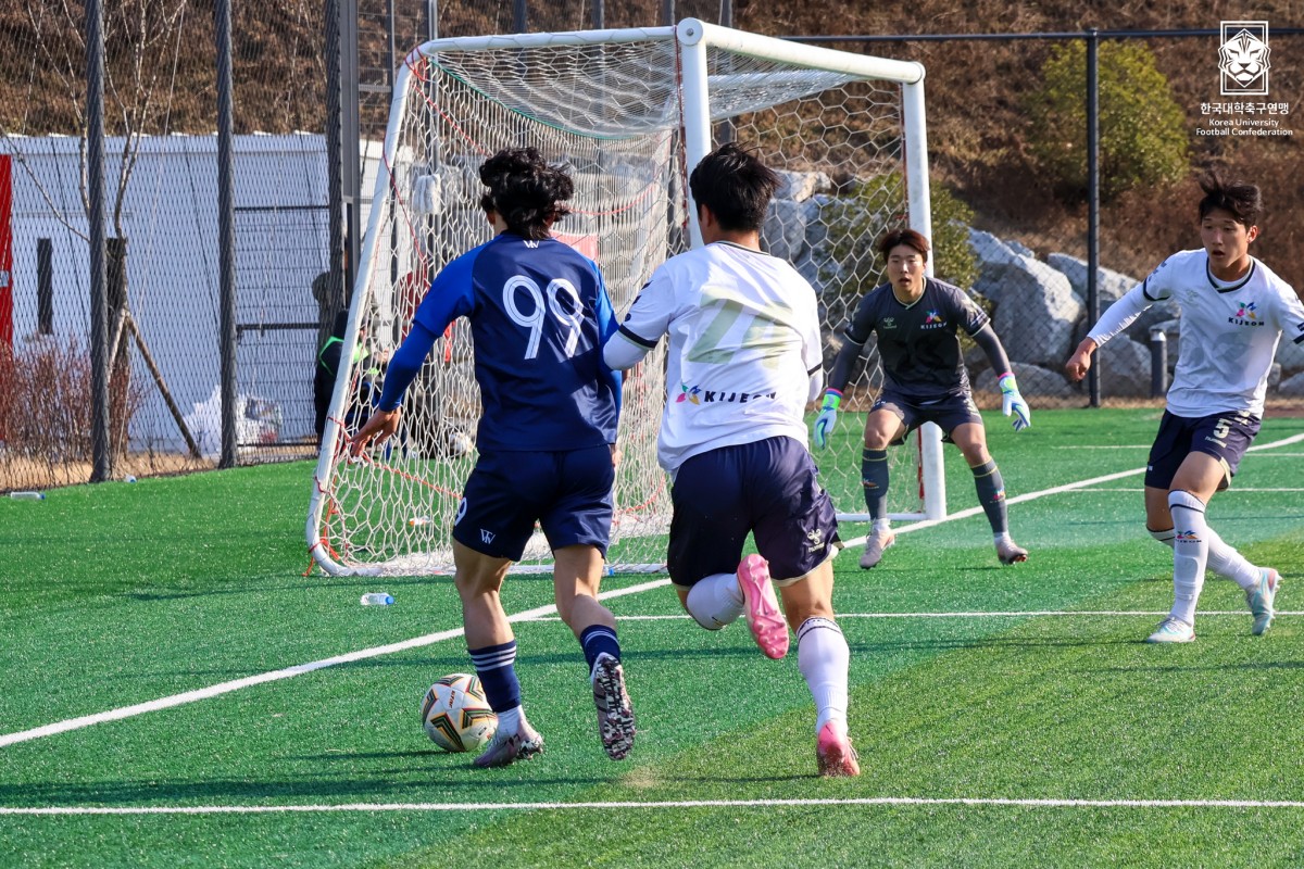 제22회 1,2학년대학축구대회 20강 동원대-전주기전대 21