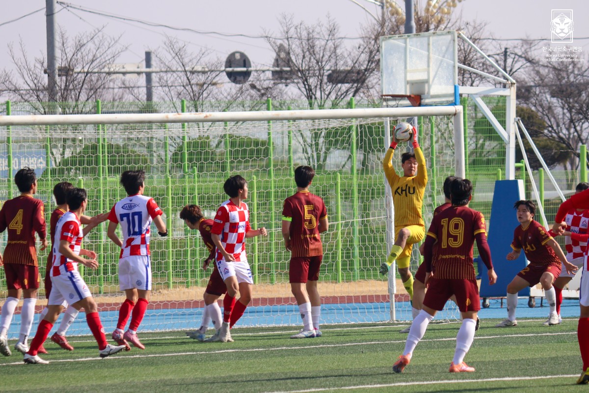 제22회 1,2학년대학축구대회 16강 한남대-경희대 14