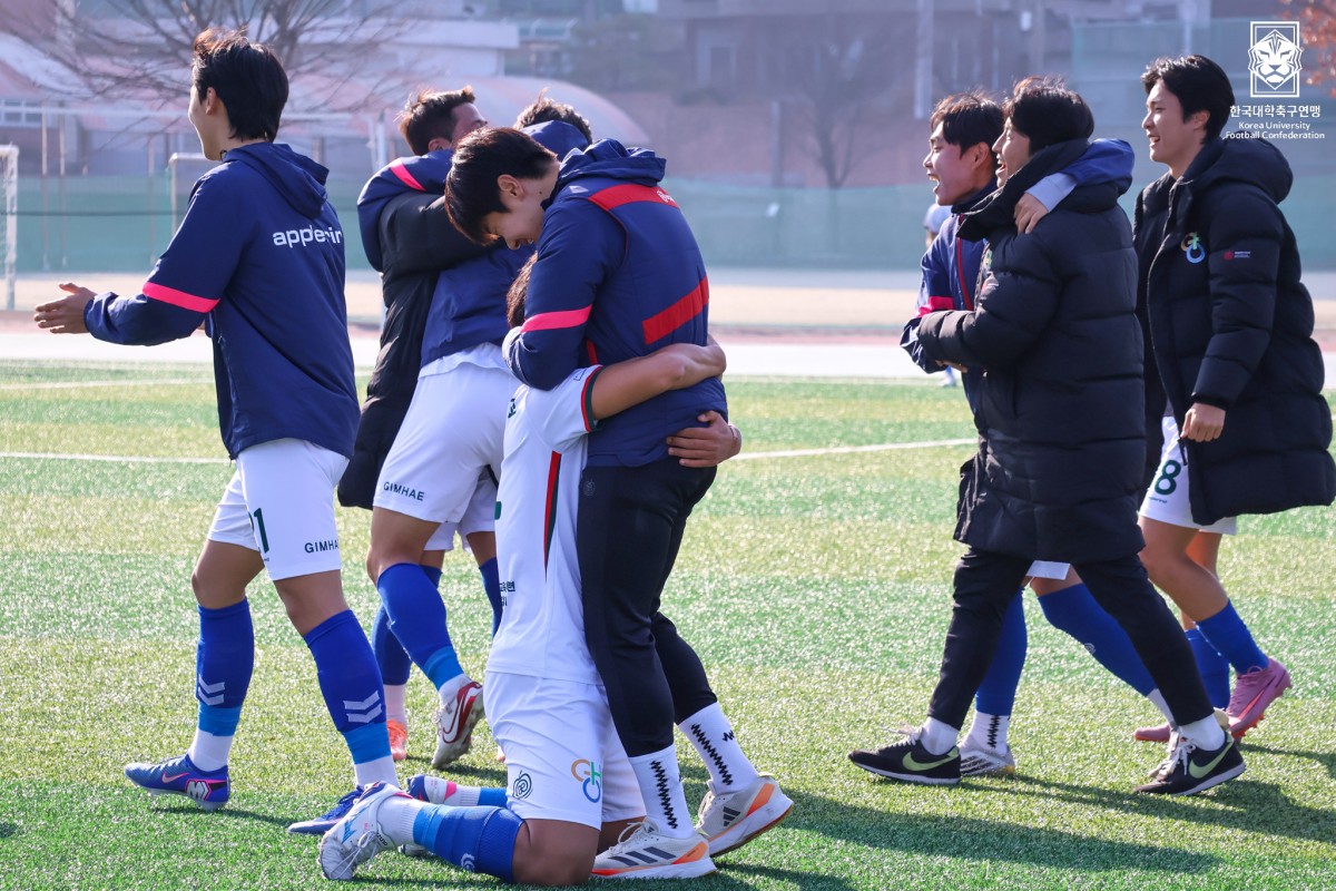 제22회 1,2학년대학축구대회 16강 수원대-김해대 16