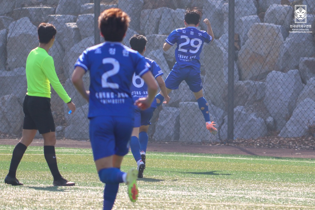 제22회 1,2학년대학축구대회 16강 중앙대-초당대 10