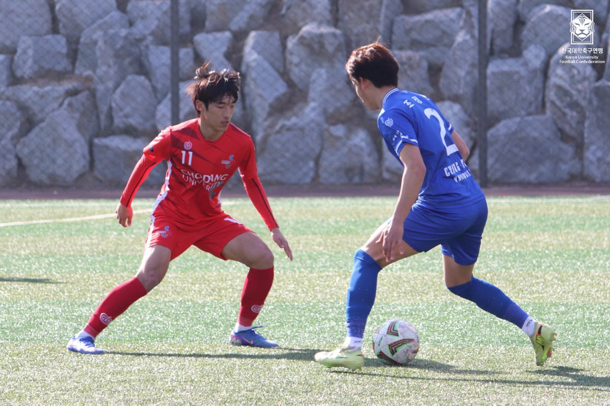 제22회 1,2학년대학축구대회 16강 중앙대-초당대 12