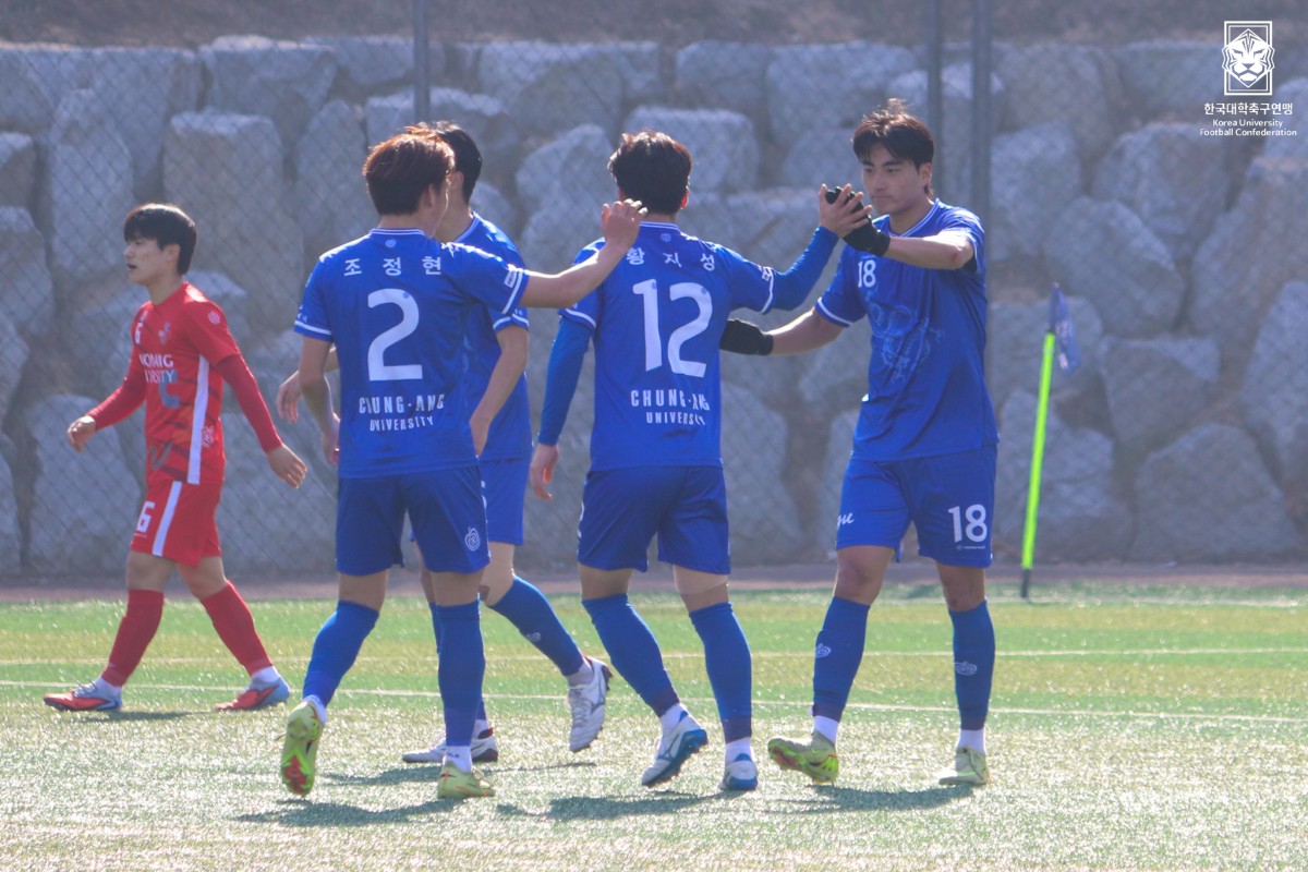제22회 1,2학년대학축구대회 16강 중앙대-초당대 13