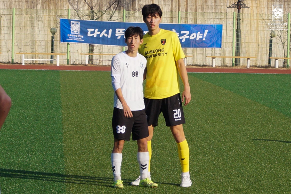 제22회 1,2학년대학축구대회 16강 송호대-수성대 11
