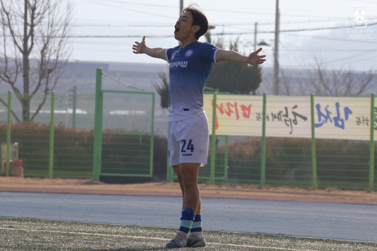 제22회 1,2학년대학축구대회 16강 영남대-상지대 14