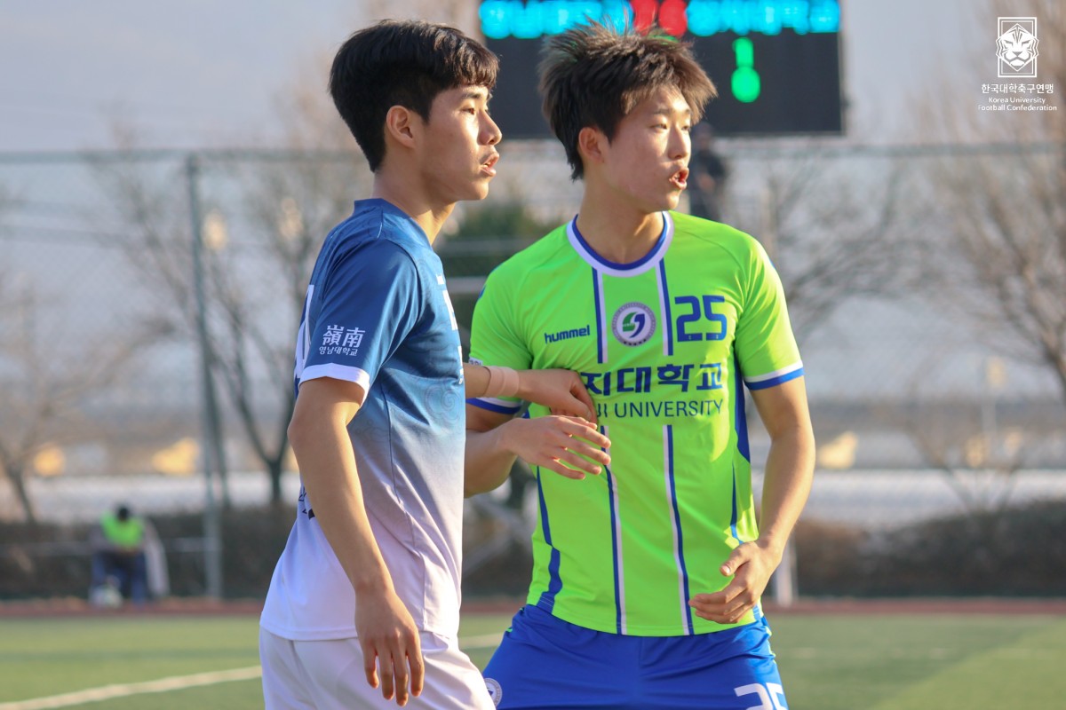 제22회 1,2학년대학축구대회 16강 영남대-상지대 18