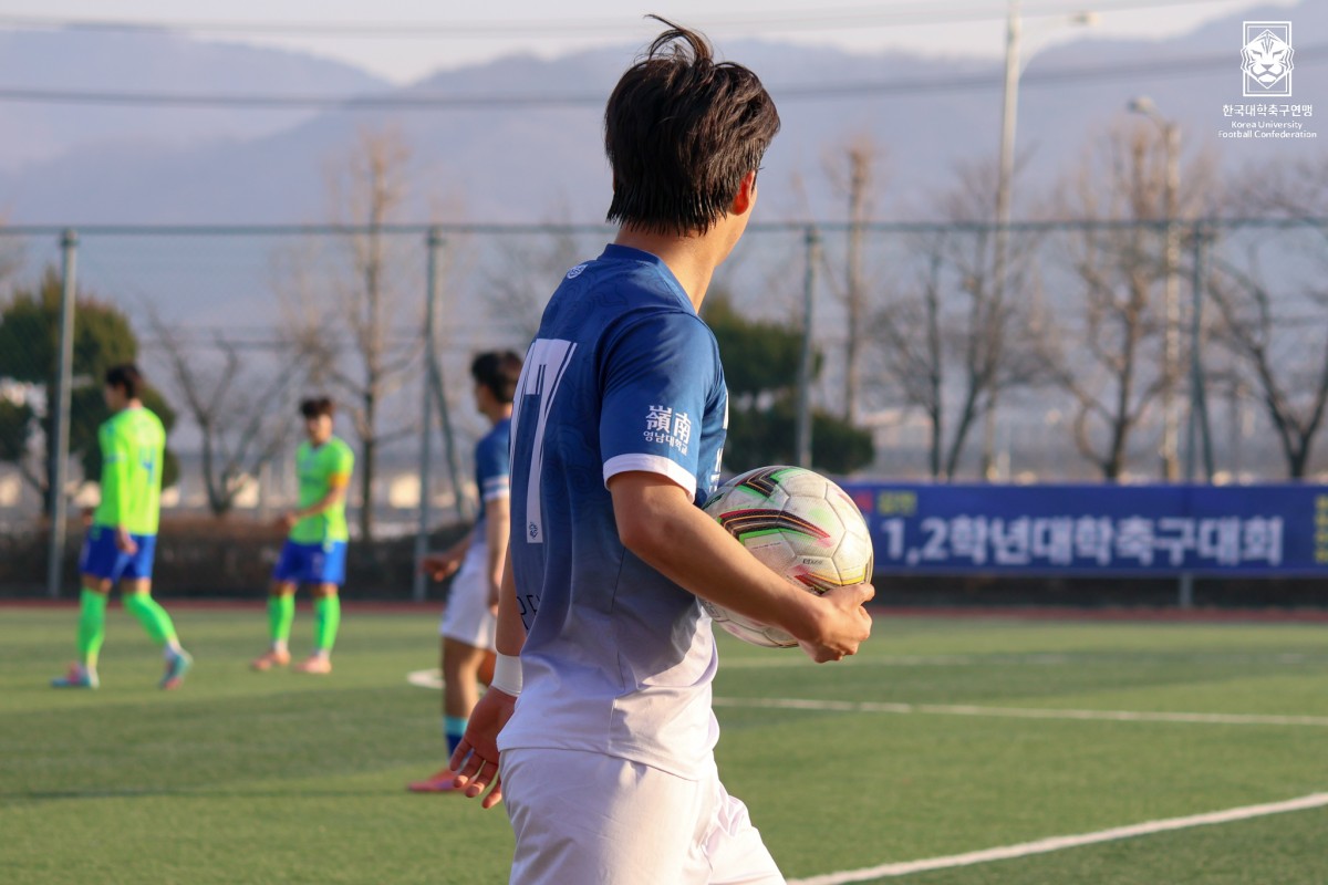 제22회 1,2학년대학축구대회 16강 영남대-상지대 19