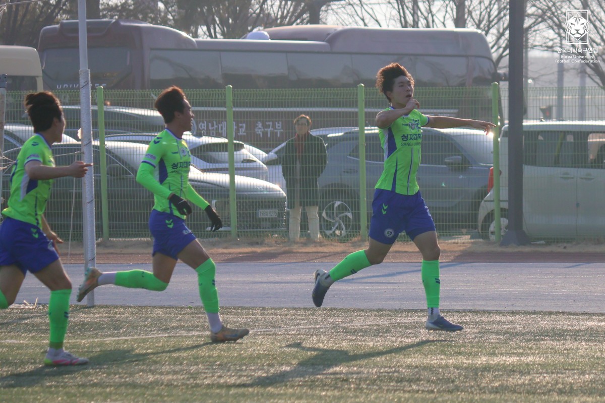 제22회 1,2학년대학축구대회 16강 영남대-상지대 21