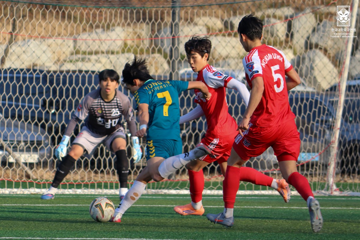 제22회 1,2학년대학축구대회 16강 호남대-용인대 12