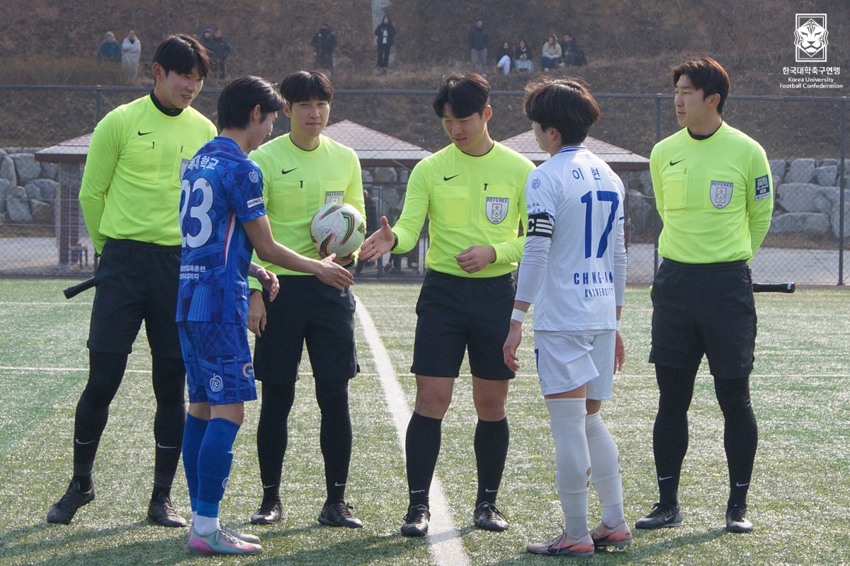 제22회 1,2학년대학축구대회 8강 김해대-중앙대 9