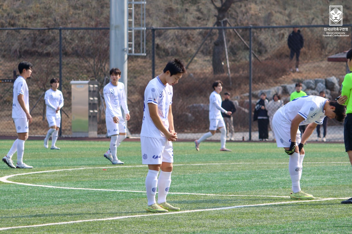 제22회 1,2학년대학축구대회 8강 김해대-중앙대 14