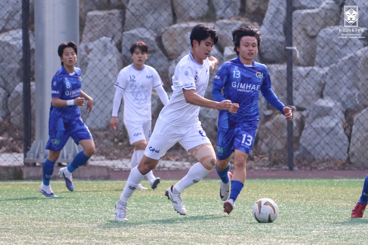 제22회 1,2학년대학축구대회 8강 김해대-중앙대 23