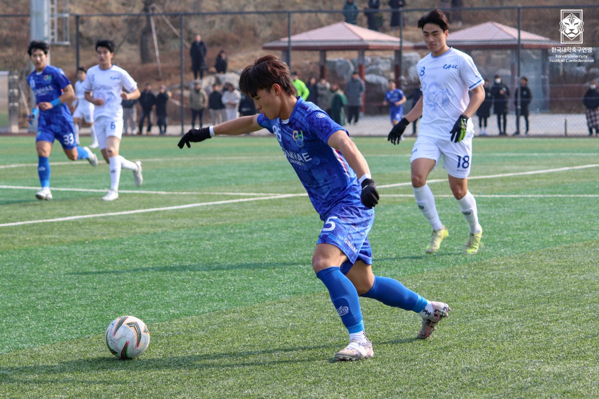 제22회 1,2학년대학축구대회 8강 김해대-중앙대 24