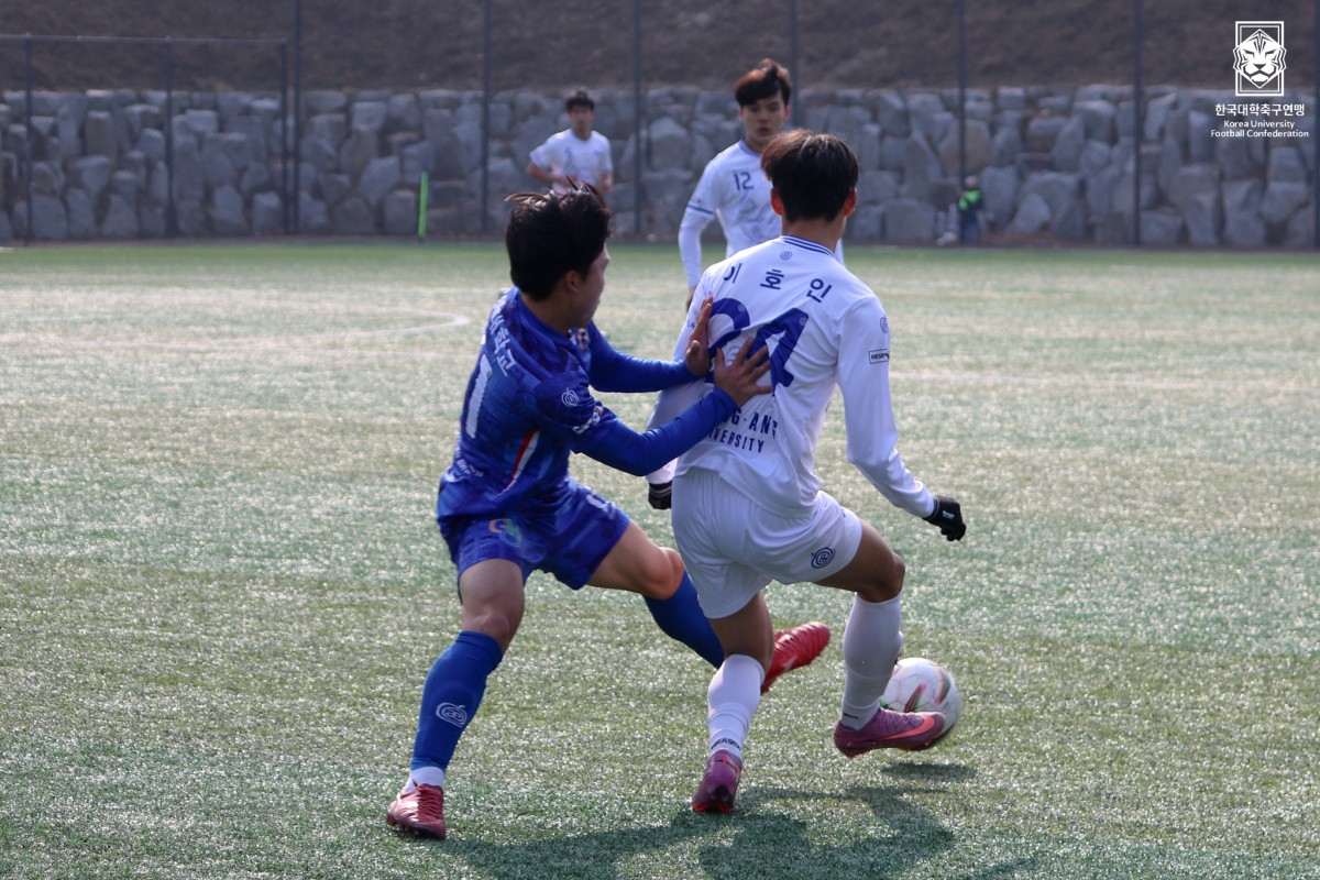 제22회 1,2학년대학축구대회 8강 김해대-중앙대 28