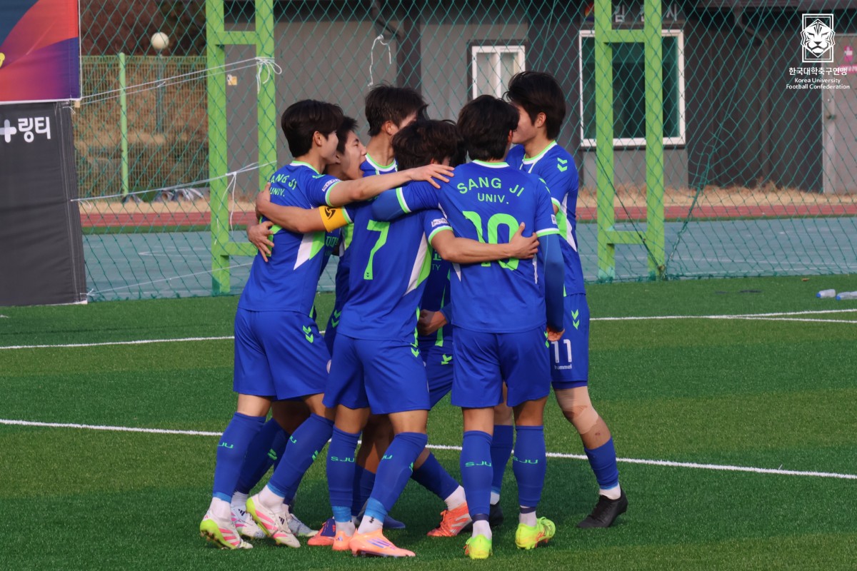 제22회 1,2학년대학축구대회 8강 송호대-상지대 10