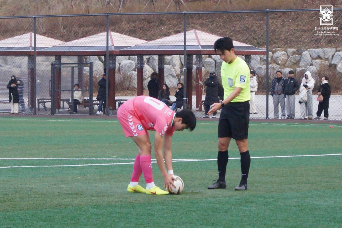 제22회 1,2학년대학축구대회 8강 동원대-용인대 11