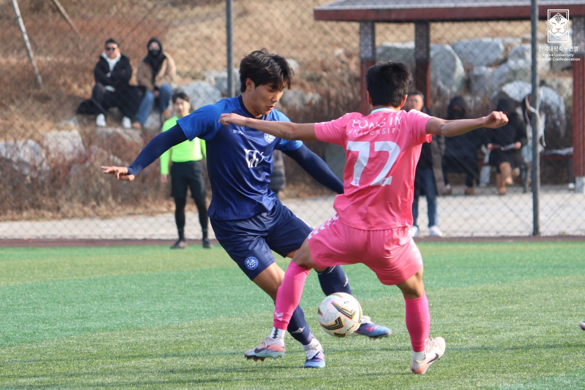 제22회 1,2학년대학축구대회 8강 동원대-용인대 18