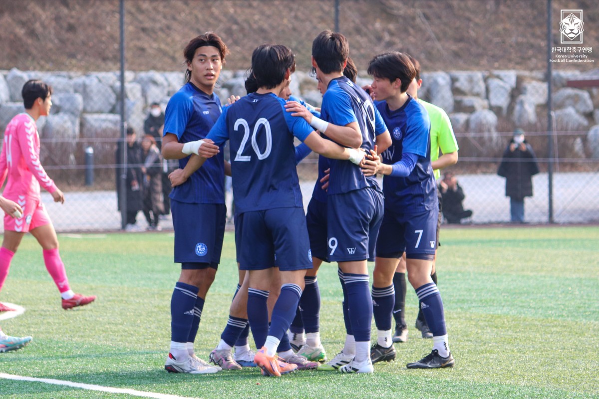 제22회 1,2학년대학축구대회 8강 동원대-용인대 24