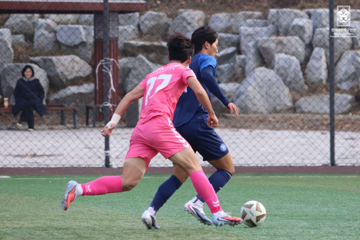제22회 1,2학년대학축구대회 8강 동원대-용인대 25