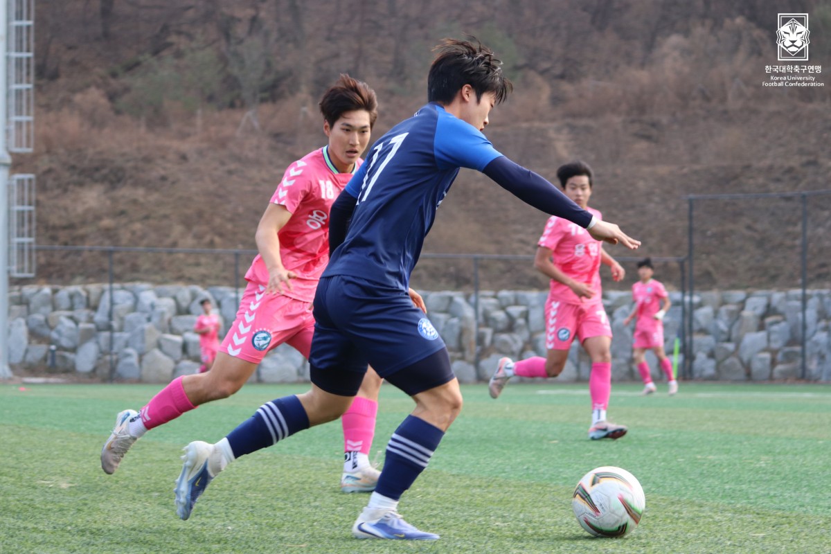 제22회 1,2학년대학축구대회 8강 동원대-용인대 27