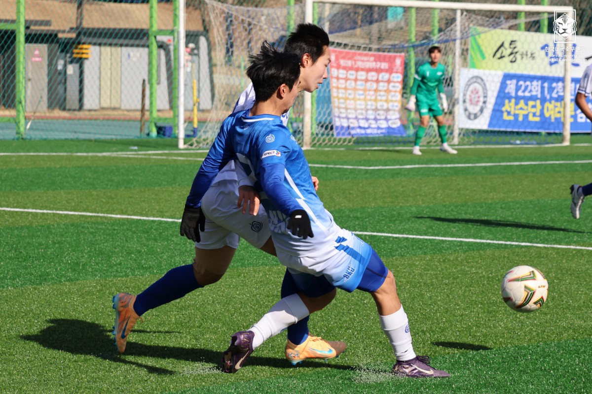 제22회 1,2학년대학축구대회 4강 단국대-중앙대 16