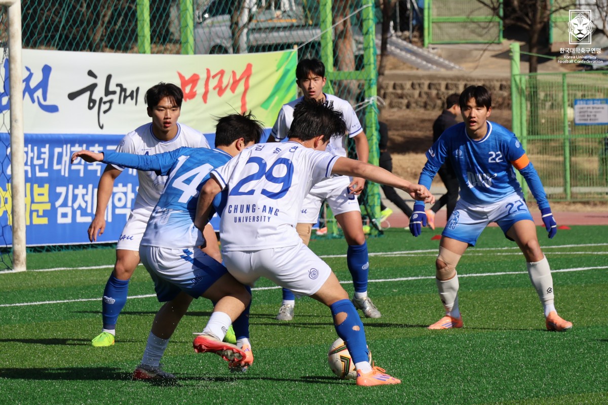 제22회 1,2학년대학축구대회 4강 단국대-중앙대 19