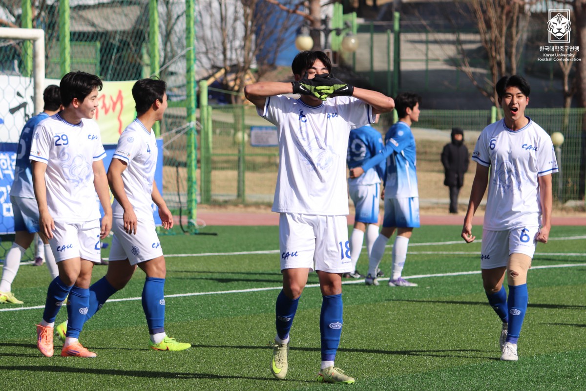 제22회 1,2학년대학축구대회 4강 단국대-중앙대 22
