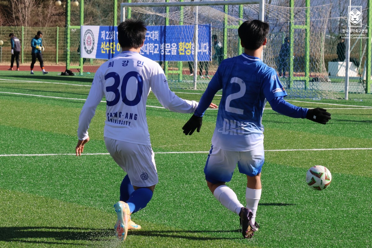 제22회 1,2학년대학축구대회 4강 단국대-중앙대 27