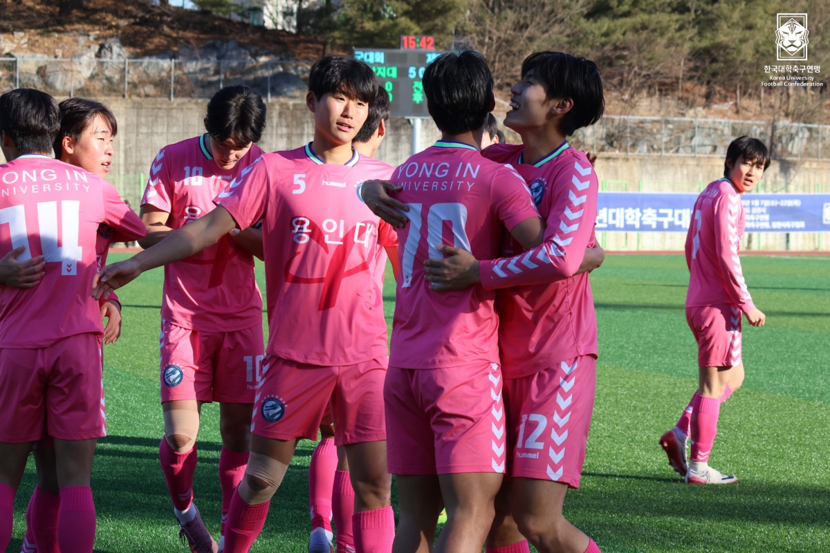 제22회 1,2학년대학축구대회 4강 상지대-용인대 12