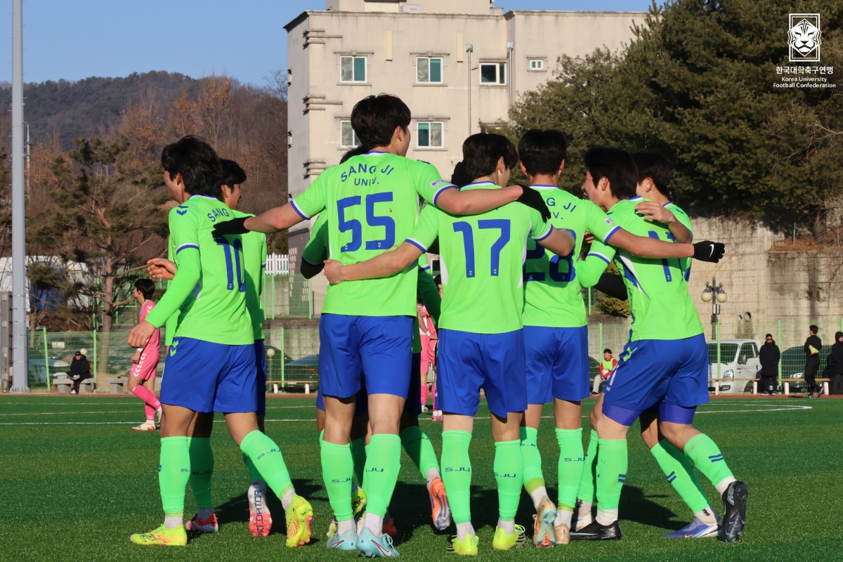 제22회 1,2학년대학축구대회 4강 상지대-용인대 14