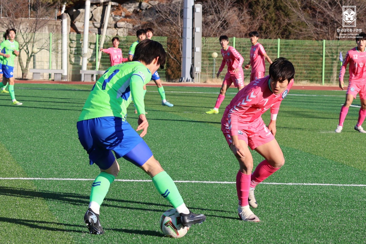 제22회 1,2학년대학축구대회 4강 상지대-용인대 18