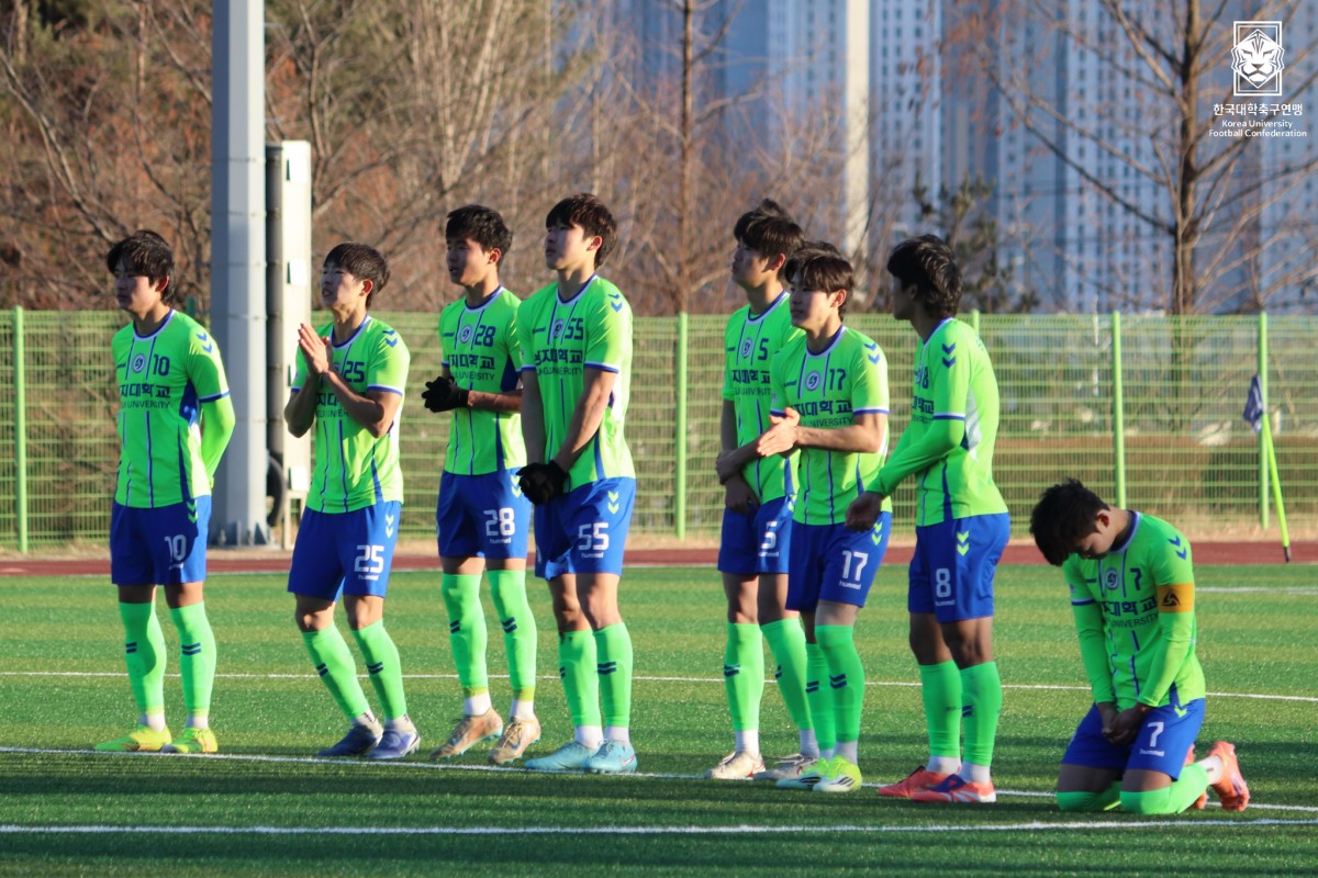 제22회 1,2학년대학축구대회 4강 상지대-용인대 26