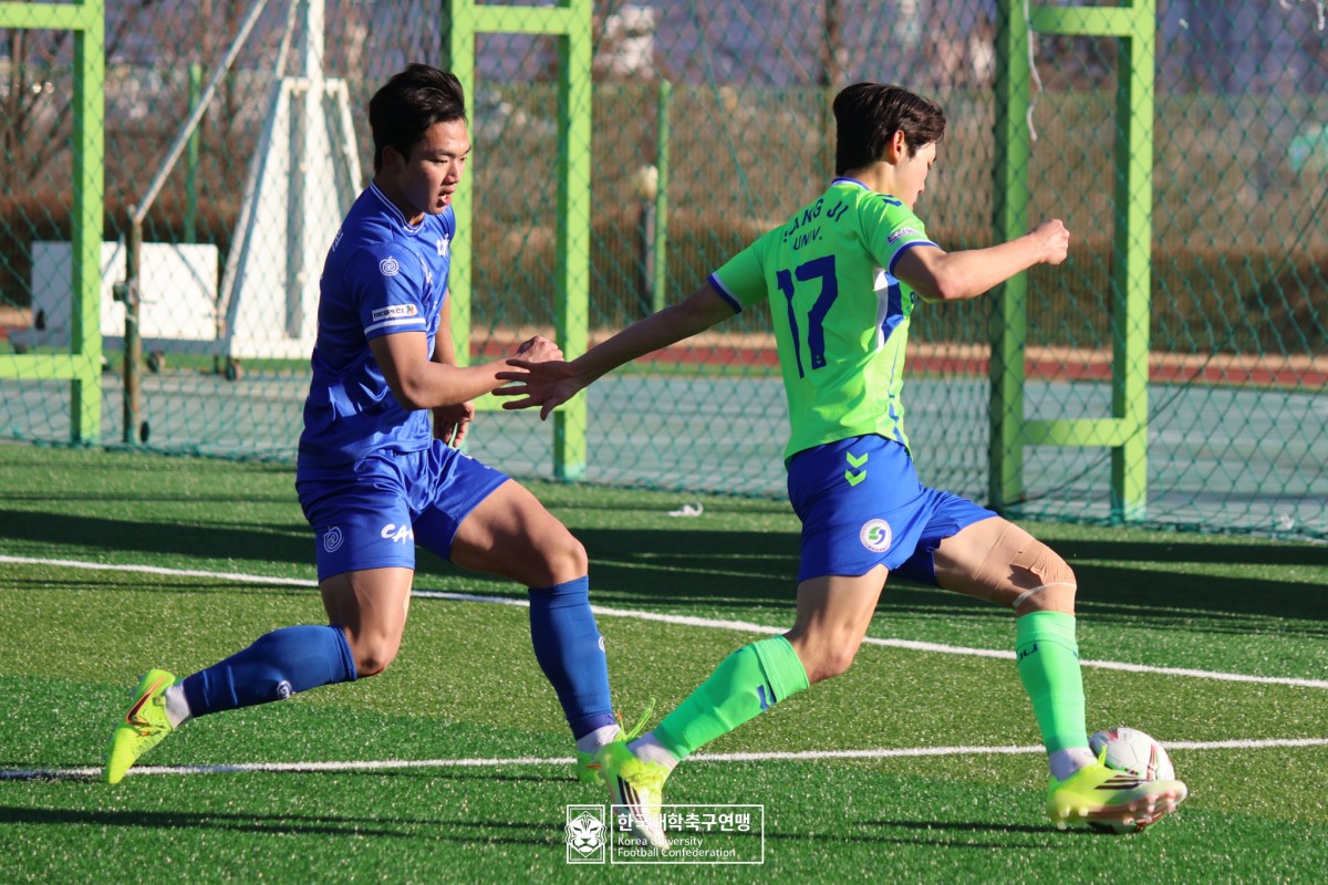 제22회 1,2학년대학축구대회 결승전 중앙대-상지대 17
