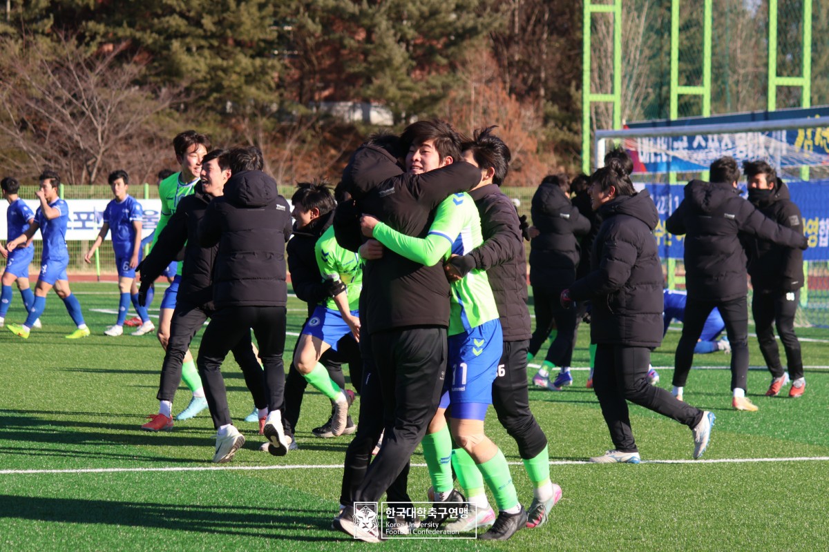 제22회 1,2학년대학축구대회 결승전 중앙대-상지대 18