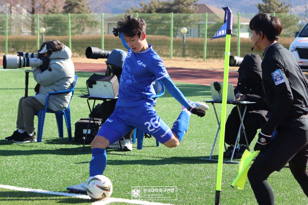 제22회 1,2학년대학축구대회 결승전 중앙대-상지대 23