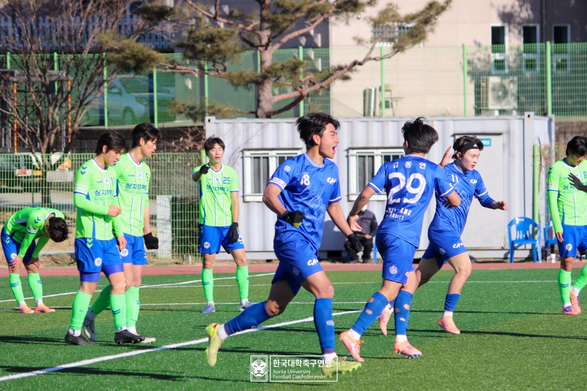 제22회 1,2학년대학축구대회 결승전 중앙대-상지대 27