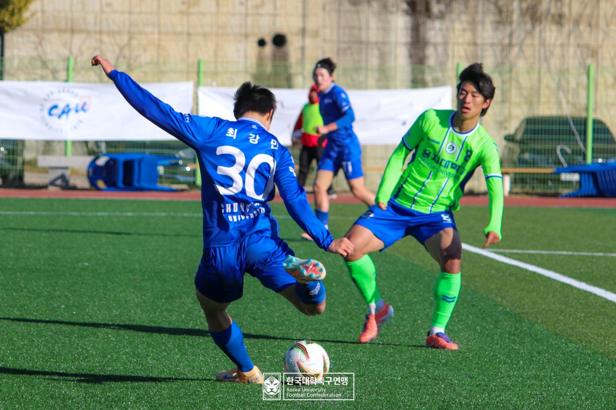 제22회 1,2학년대학축구대회 결승전 중앙대-상지대 28