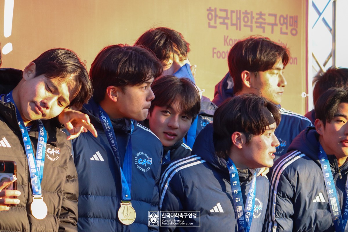 제22회 1,2학년대학축구대회 1위 시상식 11