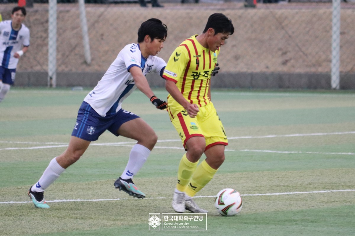 통영기 제62회 춘계대학축구연맹전 예선 1일차 경기사진 24
