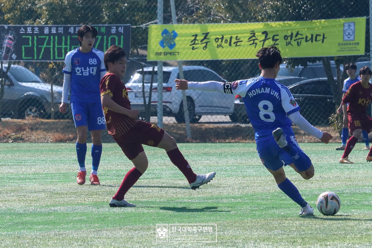 한산대첩기 제62회 춘계대학축구연맹전 8강 경희대-호남대 10