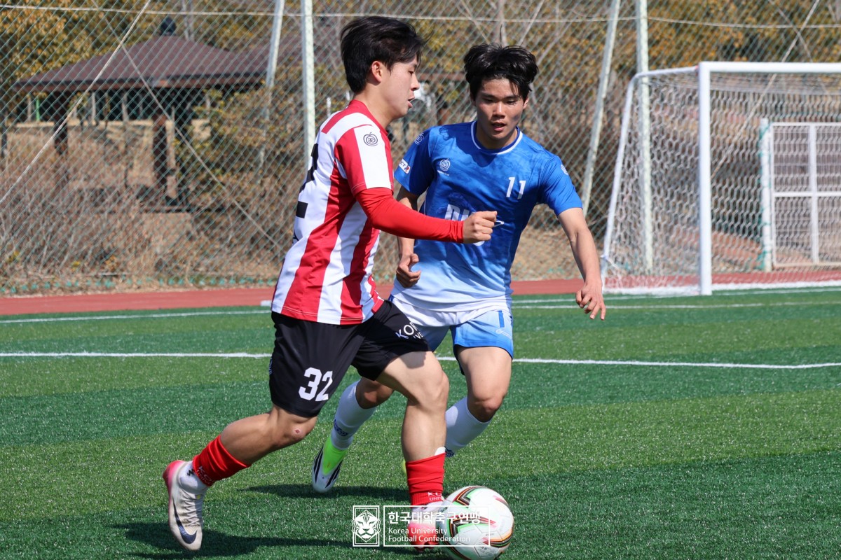 한산대첩기 제62회 춘계대학축구연맹전 8강 단국대-고려대 15
