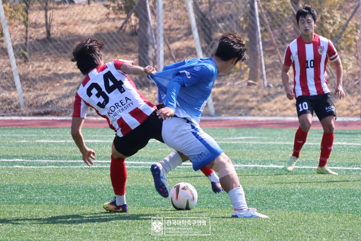 한산대첩기 제62회 춘계대학축구연맹전 8강 단국대-고려대 18