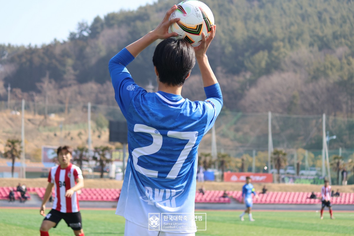 한산대첩기 제62회 춘계대학축구연맹전 8강 단국대-고려대 21